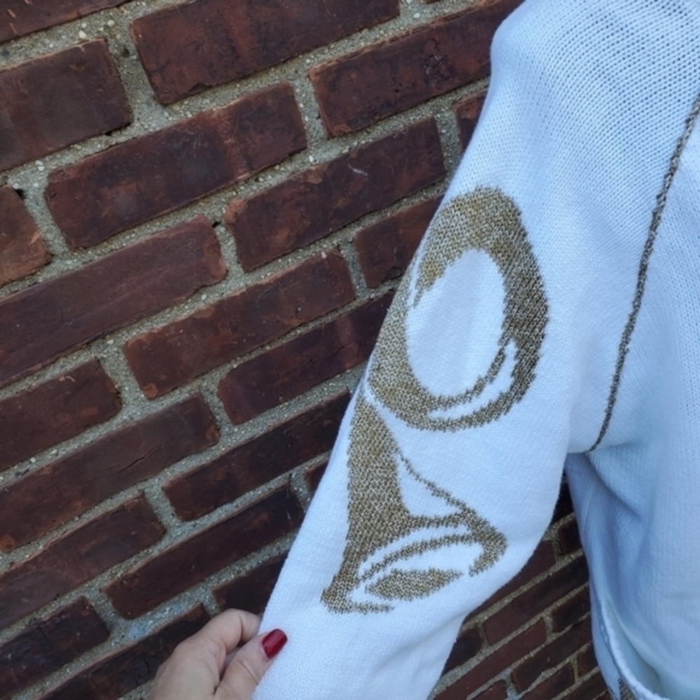 White Outlander Gold Winter sweater 14‎ - Picture 5 of 12